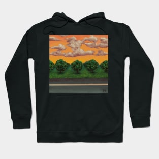 Orange Lines Hoodie